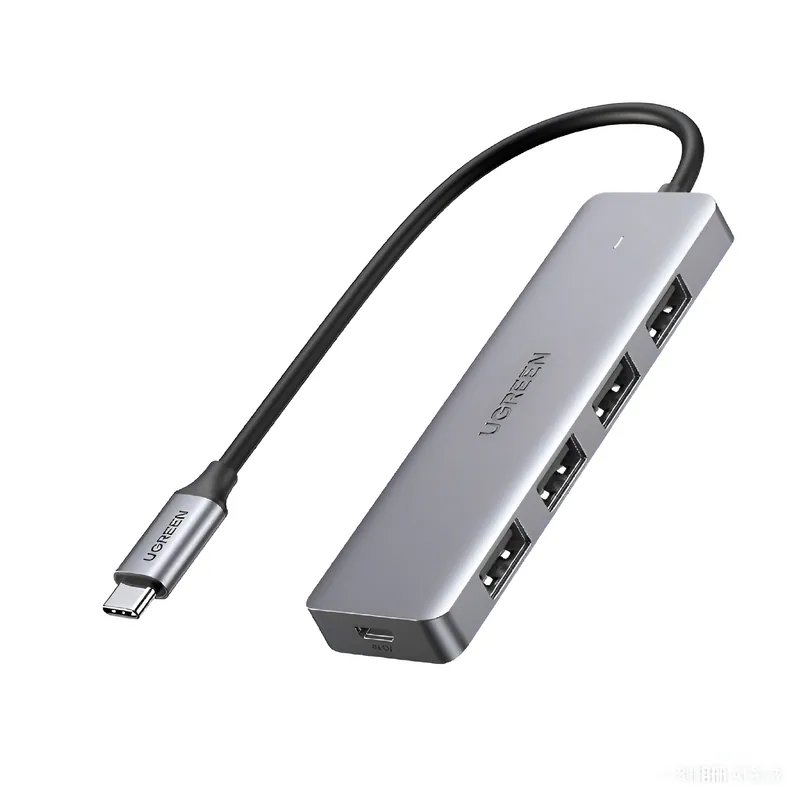 UGREEN USB-C to 4-Port USB3.0 Hub - CM219-70336 - Grey