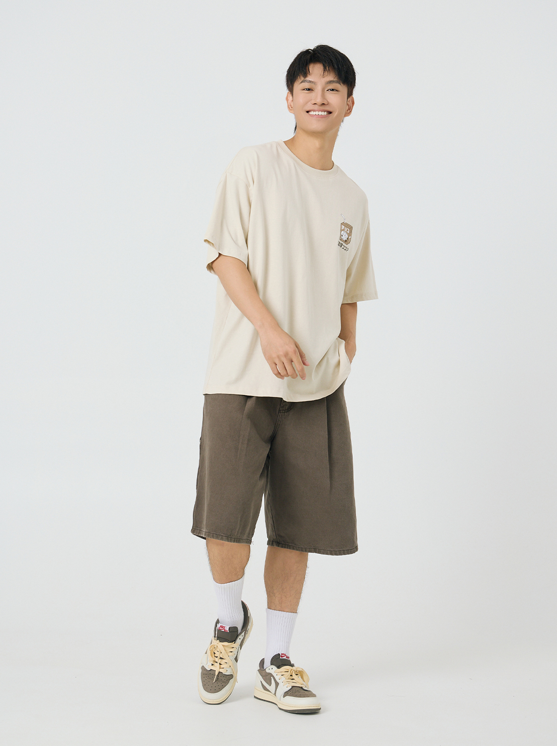 【3件999】【期間限定】夏日超商巡禮牛奶印花TEE