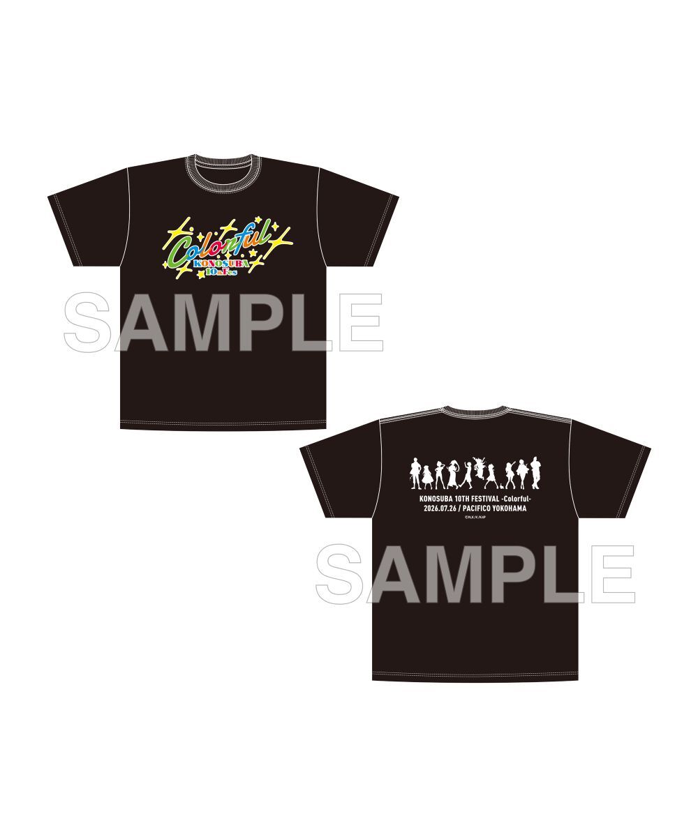 預購-動畫「為美好的世界獻上祝福！」T恤 Colorful ver. 【日本進口精品】