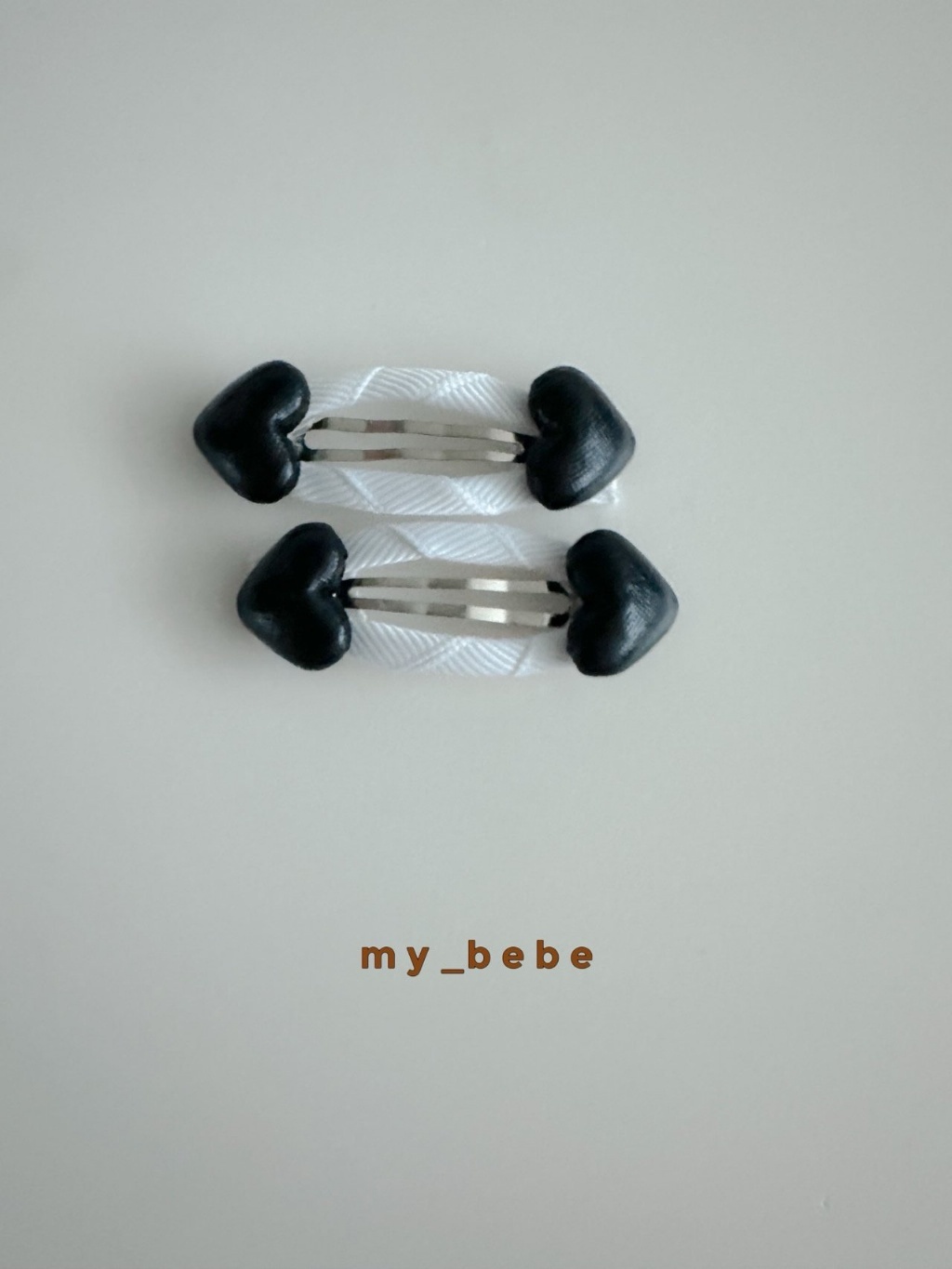 正韓秋Mybebe 可愛小愛心髮夾