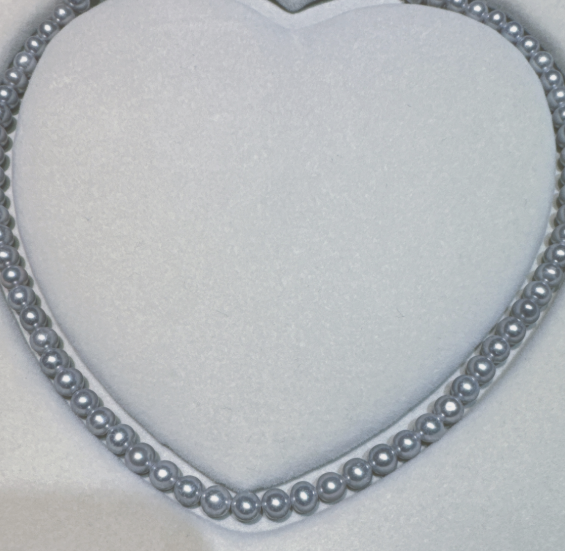 銀灰珍珠項鍊