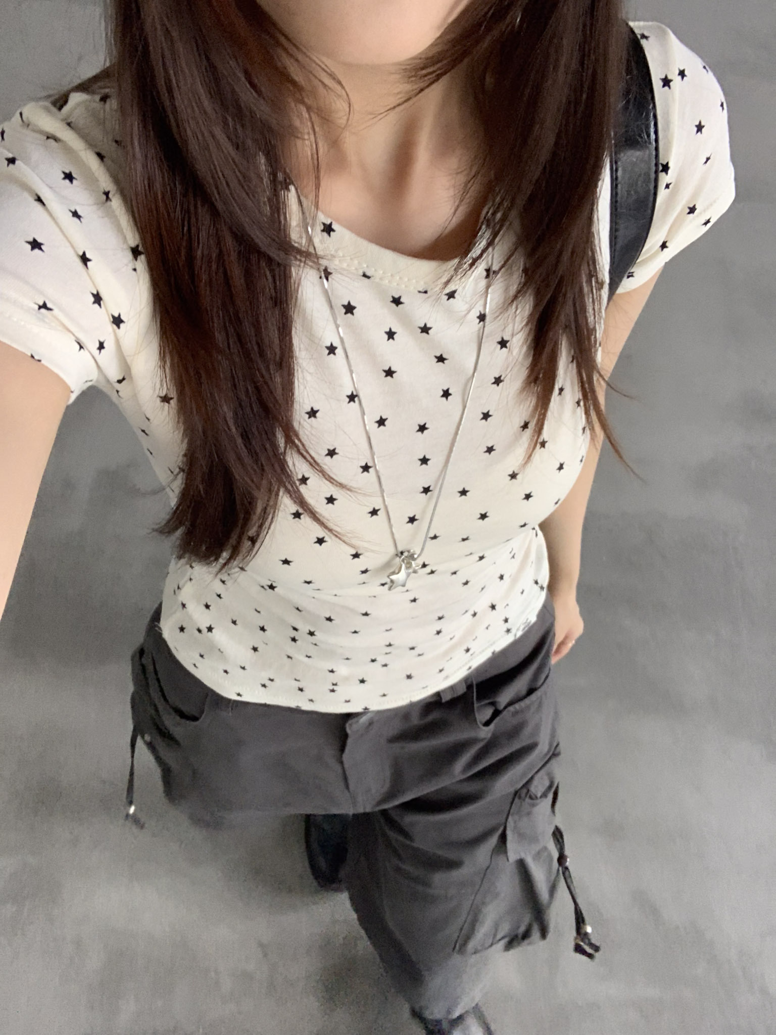 ISA_【ISA MADE】All Stars! 正肩修身上衣_66025