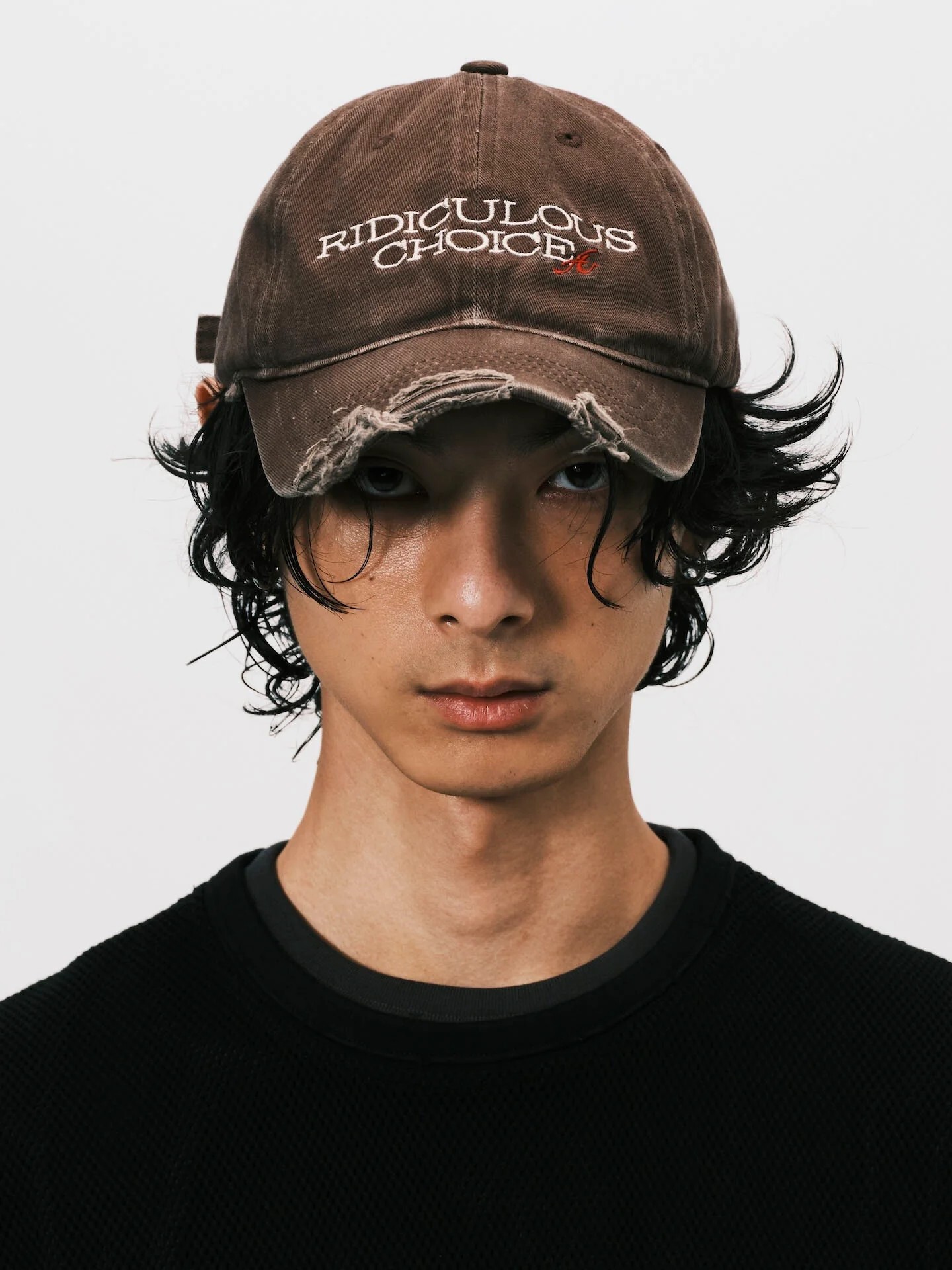 ANOWHEREMAN RC RAW EDGE BASEBALL CAP