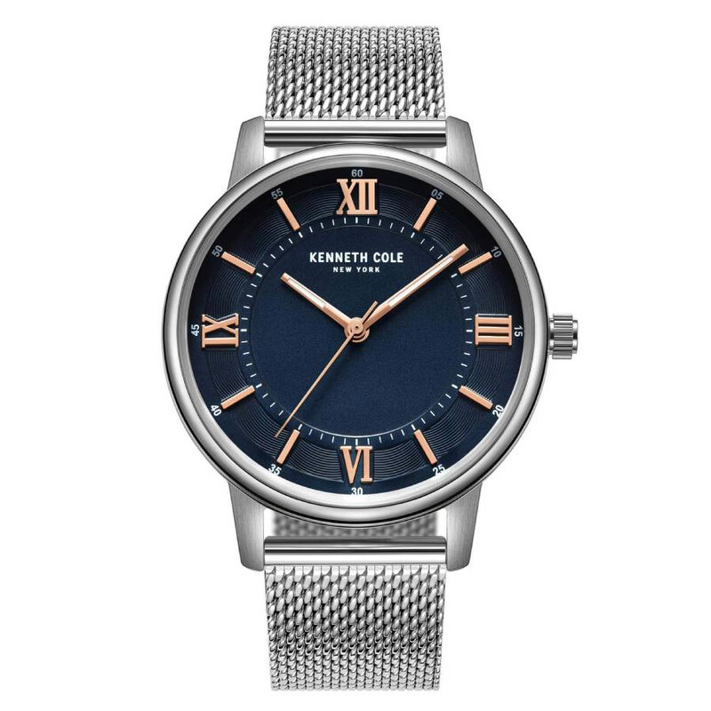 【預購】Kenneth Cole H073159 男裝石英手錶 (深藍錶盤)