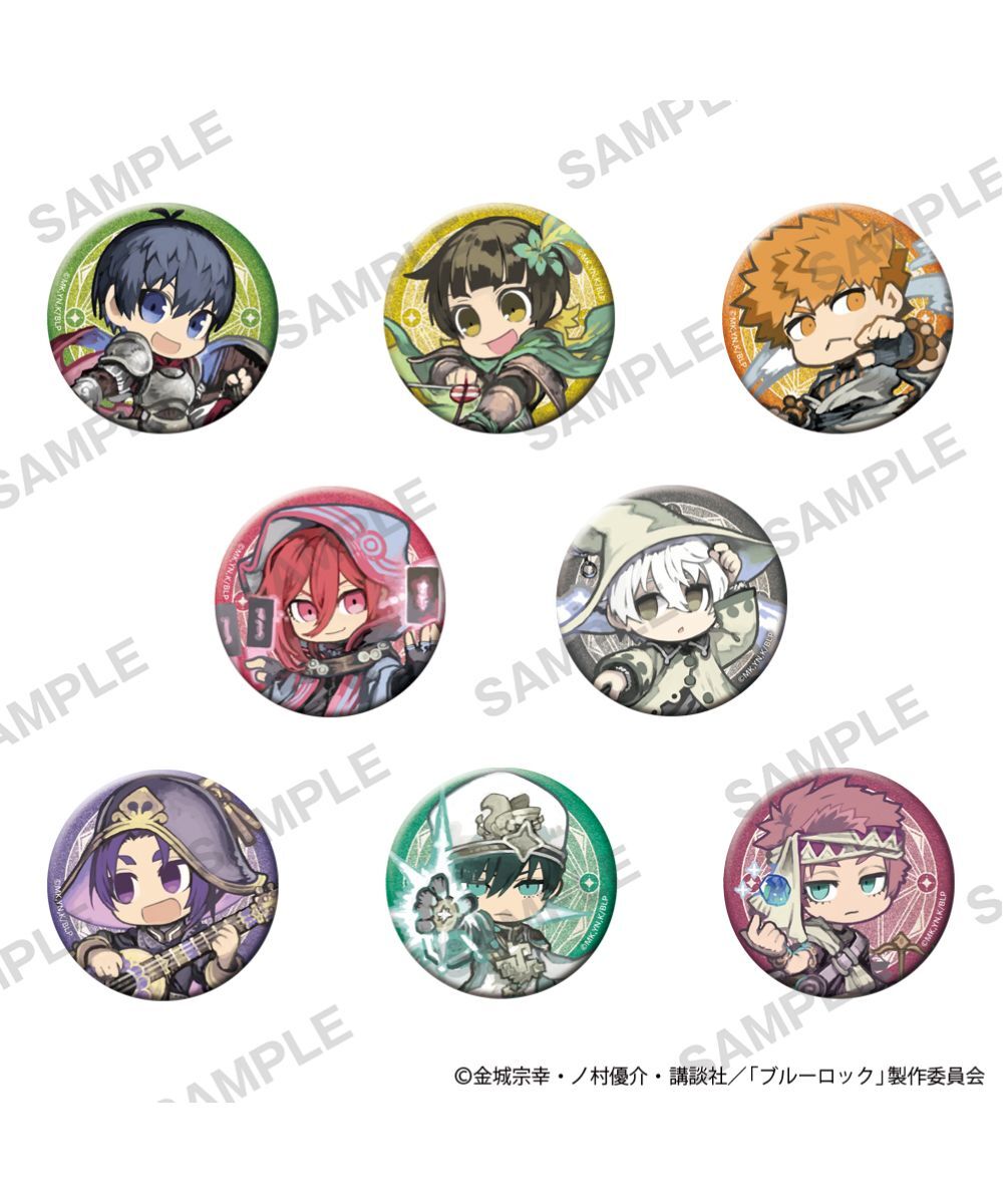 預購-TV動畫「藍色監獄」集換式閃亮亮徽章 RPGVer. BOX販售【日本進口精品】