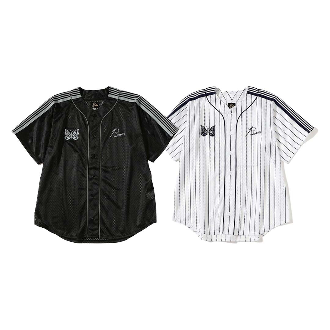 2026SS NEEDLES × BEAMS BASEBALL SHIRT 棒球衣 短T 50周年 現貨 11011737334