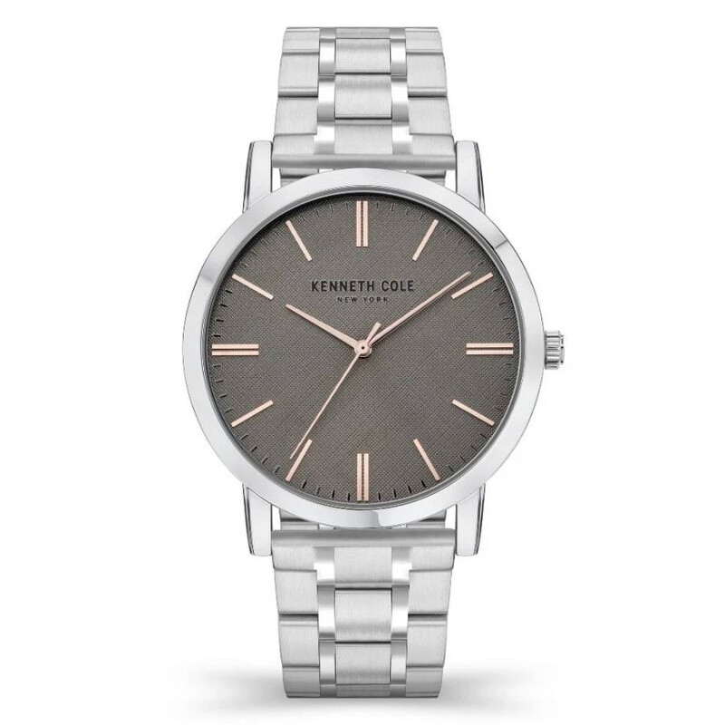 【預購】Kenneth Cole H073162 男裝石英手錶 (灰色錶盤)
