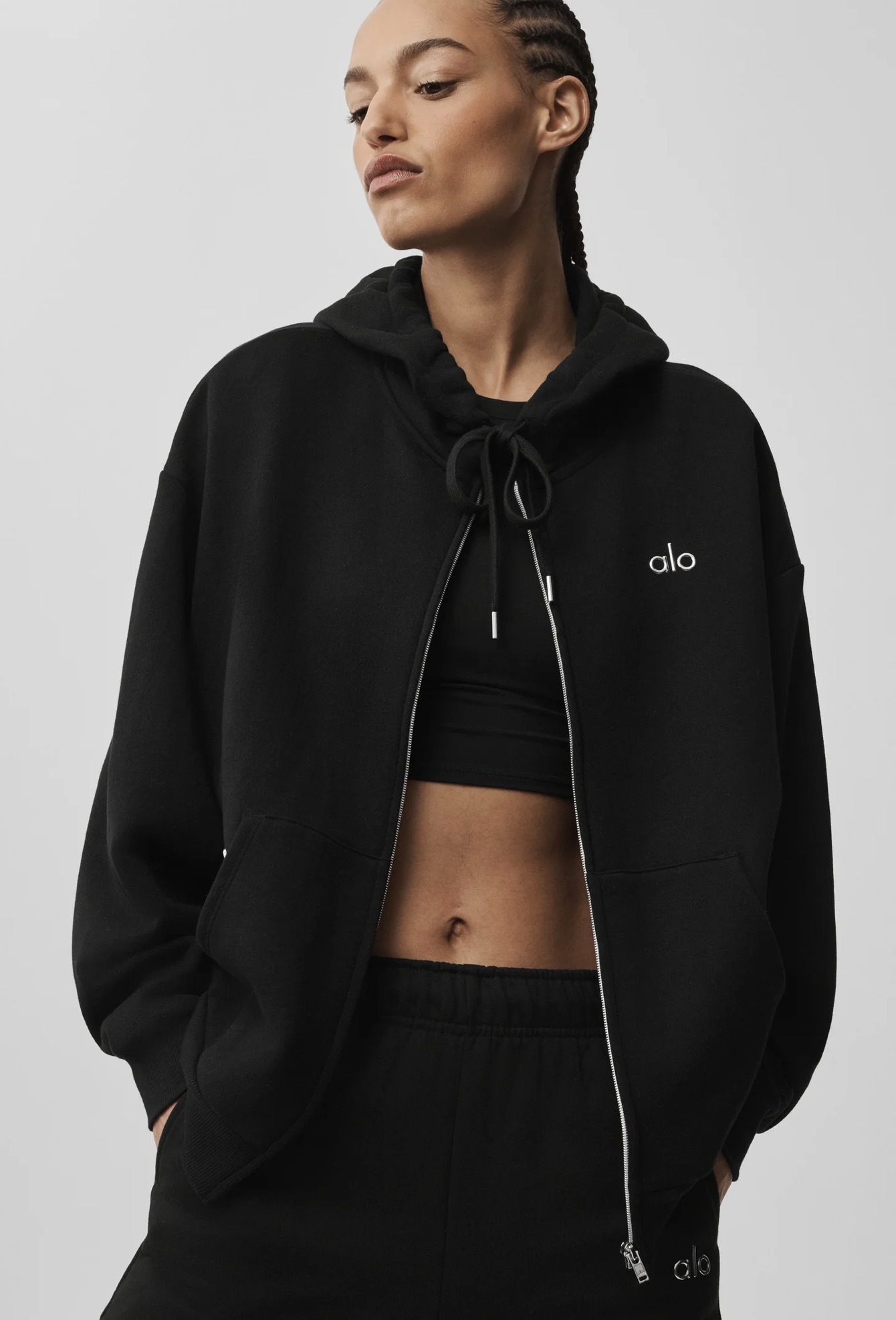 【5色入】Alo Yoga Accolade Full Zip Hoodie  拉鍊連帽衛衣外套⁠
