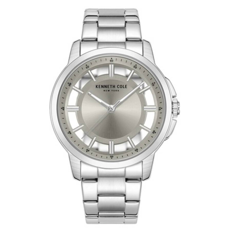 【預購】Kenneth Cole H073166 男裝透明石英手錶