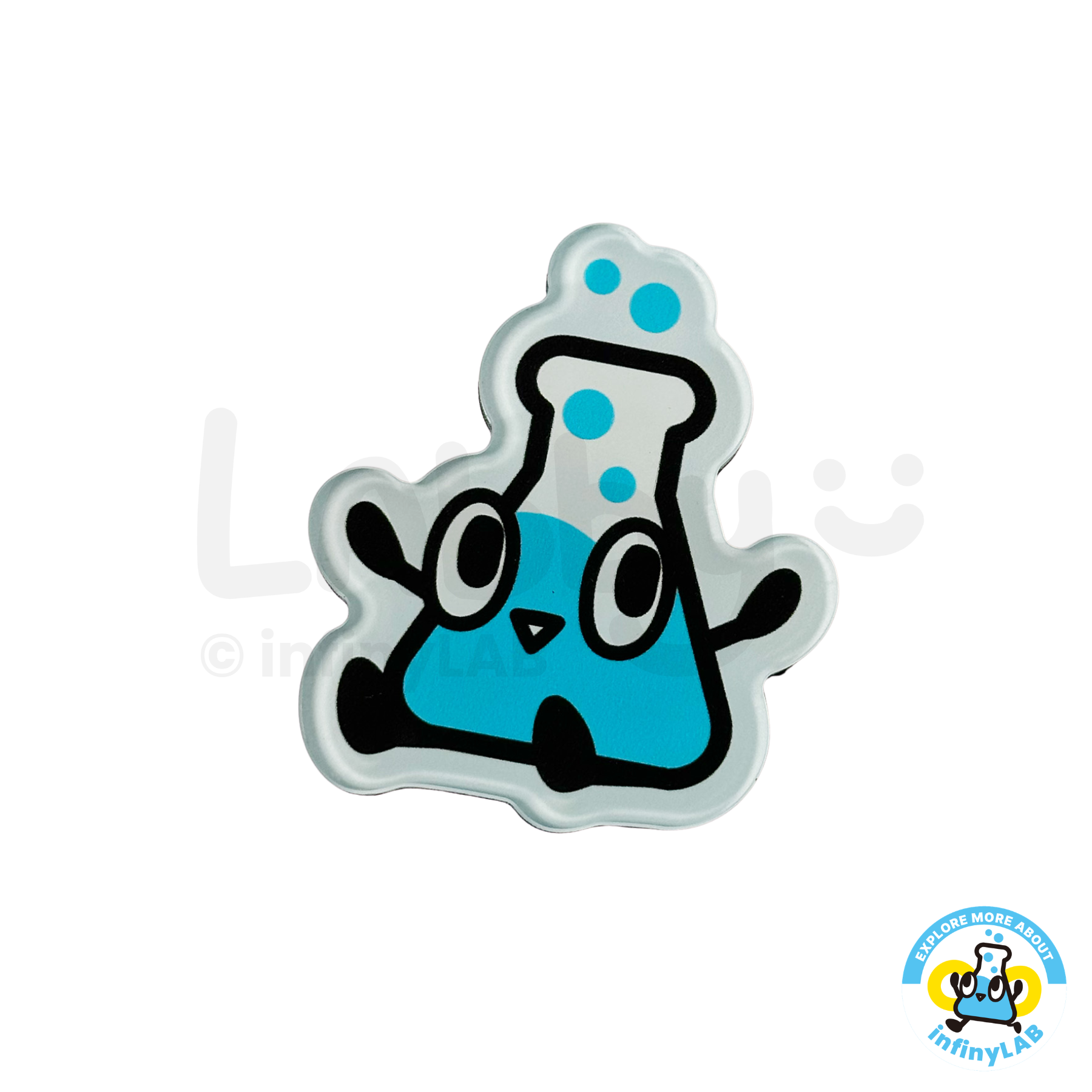 Labby 磁石冰箱貼 - 坐下