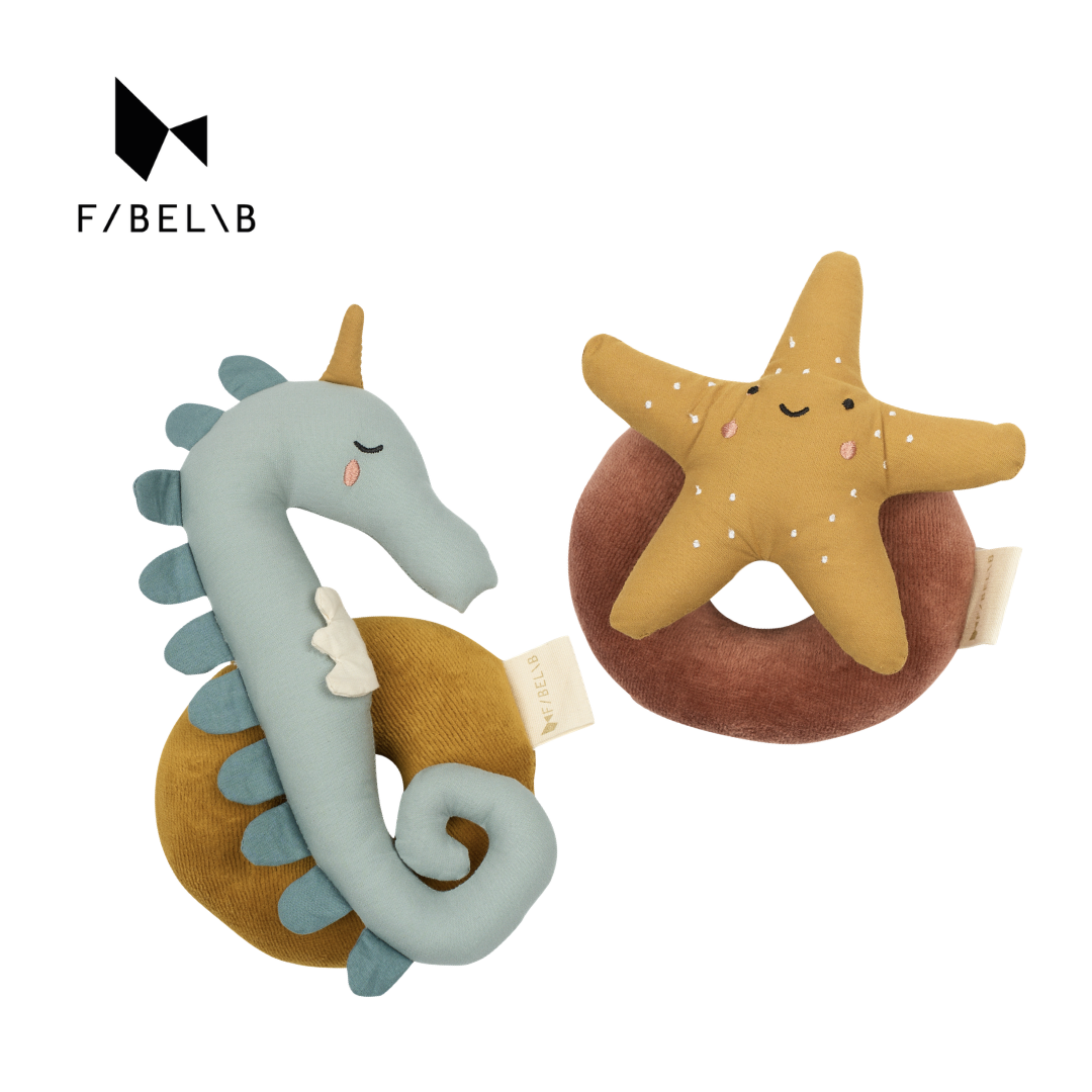 Fabelab 安撫搖鈴 海洋款 (多款可選)