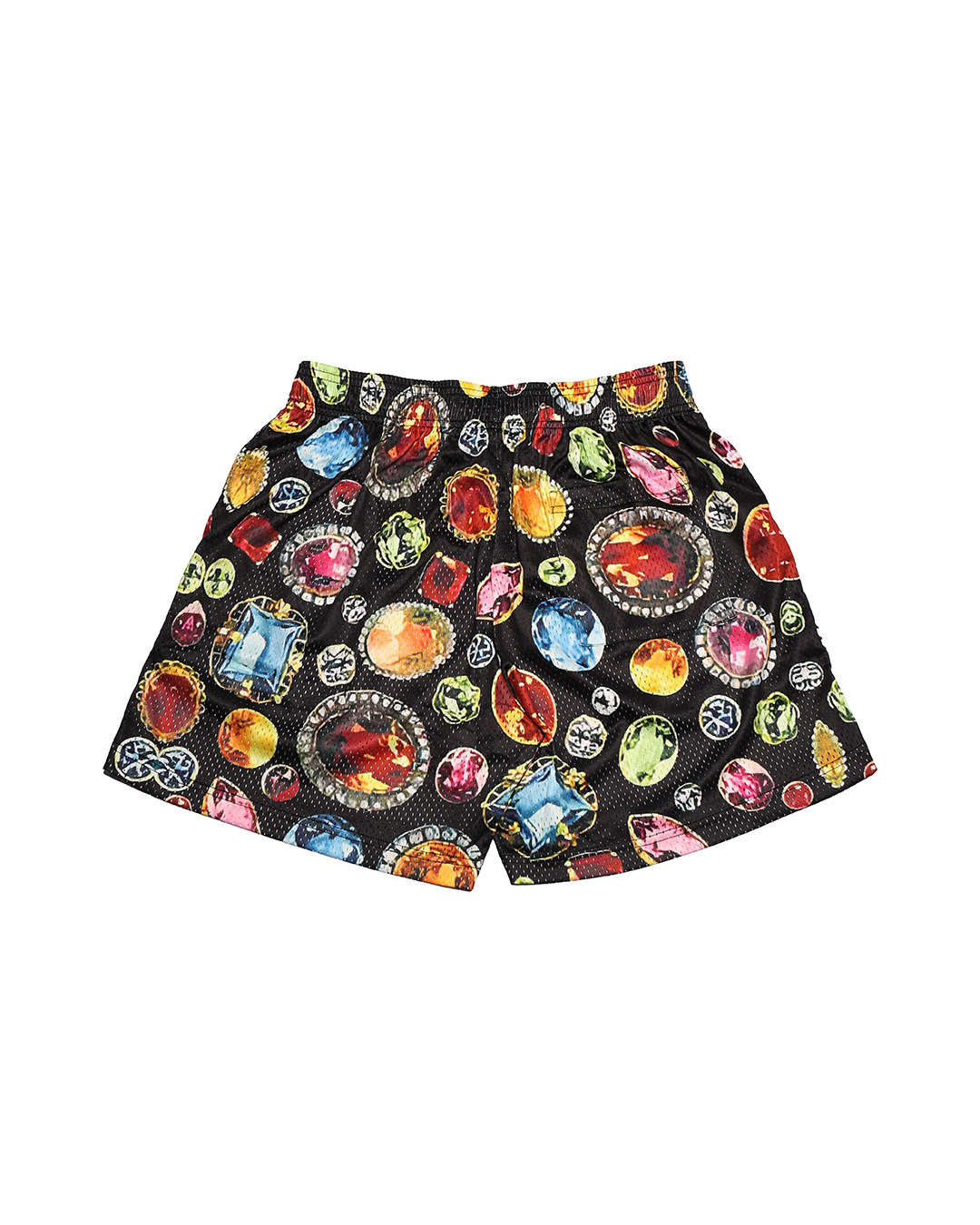 【逢甲 FUZZY】MTA Gem Mesh Shorts Black 寶石 網布 短褲 黑色 M26SBSG
