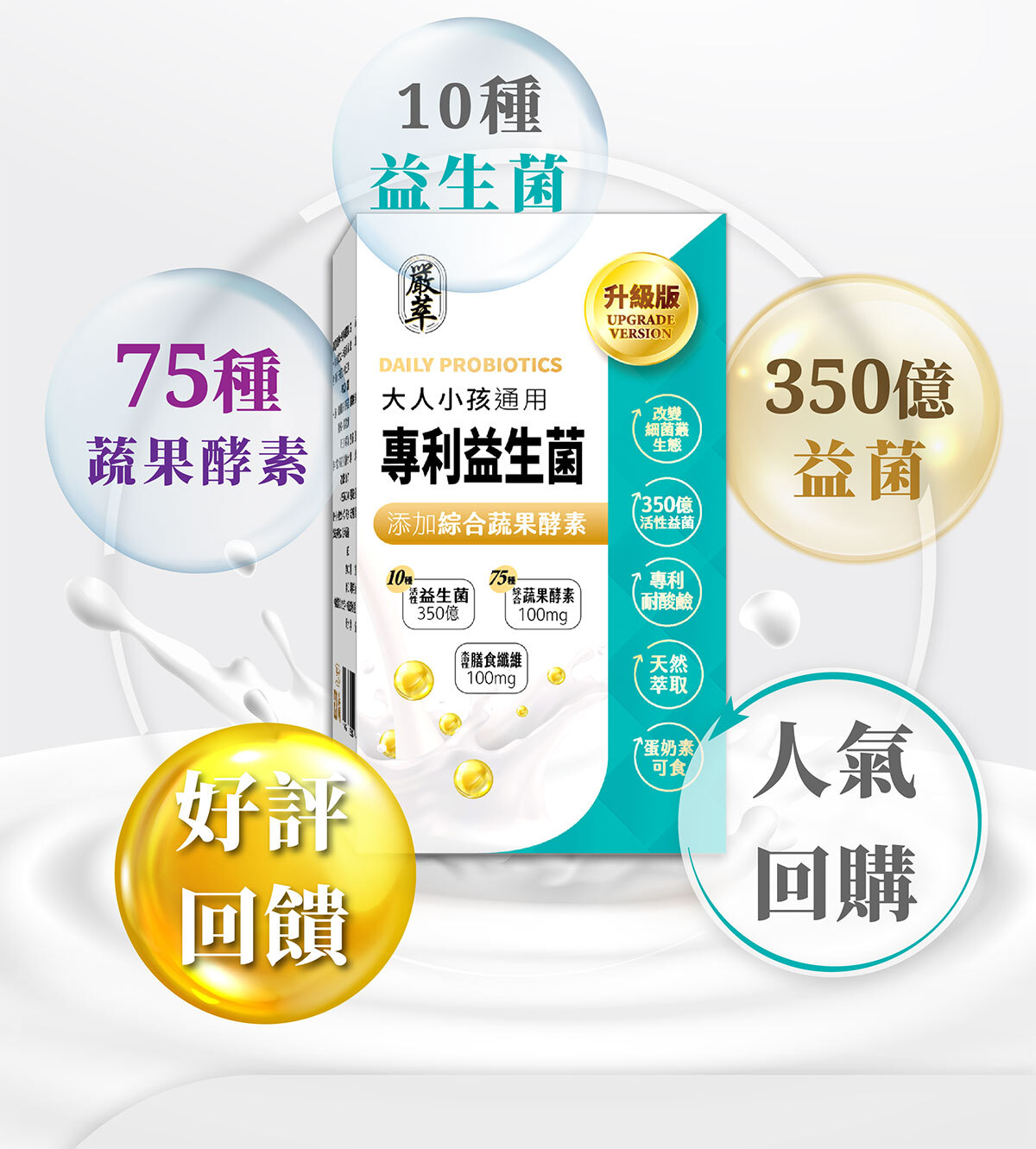 350億膠囊益生菌-嚴萃保健-3