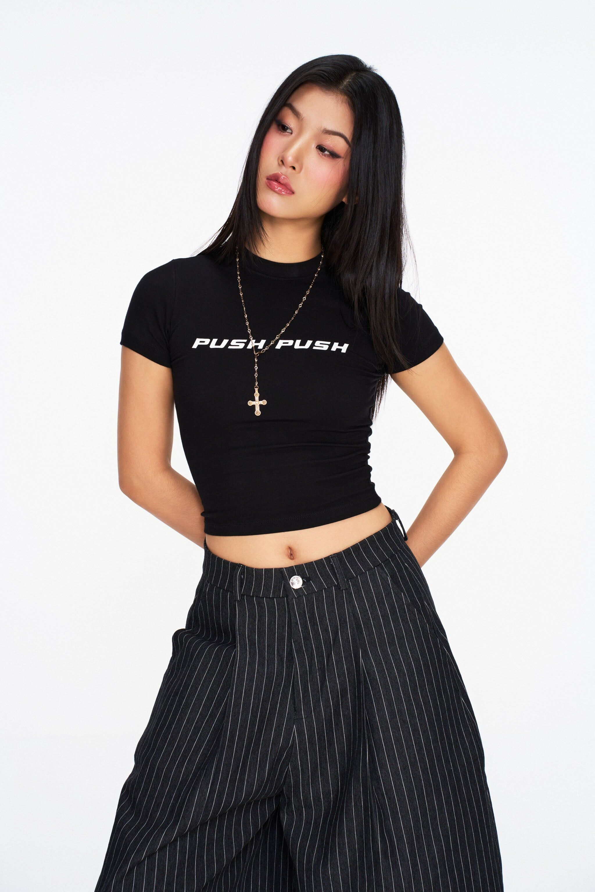 『越南連線🇻🇳』PushPush - 修身短T PWR BABY TEE