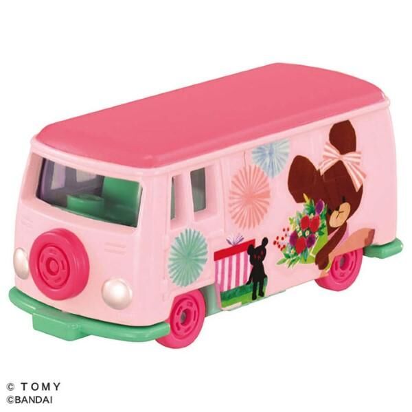 《 TAKARA TOMY 》 Dream TOMICA 小熊學校(粉)