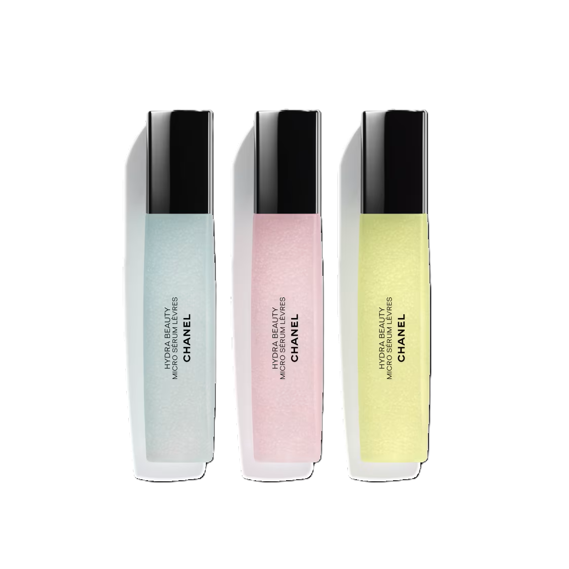 Chanel HYDRA BEAUTY 山茶花保濕滋潤微精華賦活護唇液三件套裝