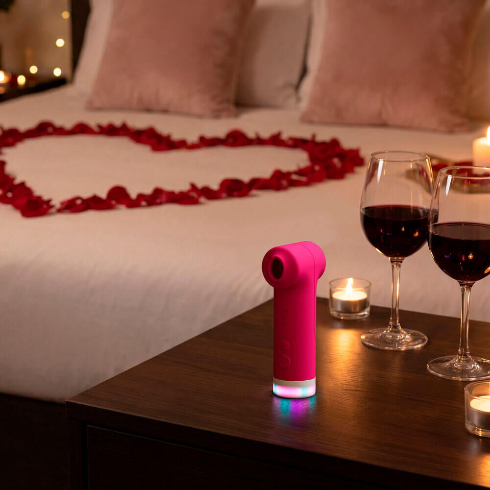 LOVENSE Fizz 智能遠程 吸啜拍打雙頭口交模擬按摩器