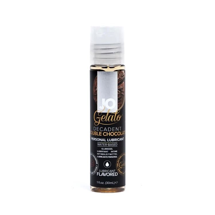 System Jo Gelato Double Chocolate edible water-based Lubricant - 30ml