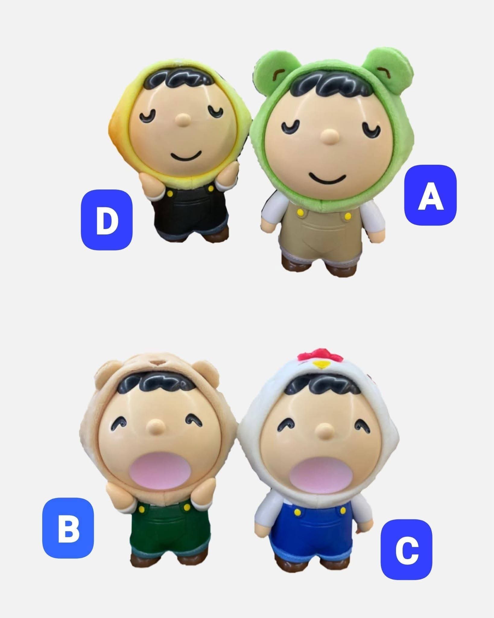 大口仔 Figure A B 10月 C D 12月 預訂