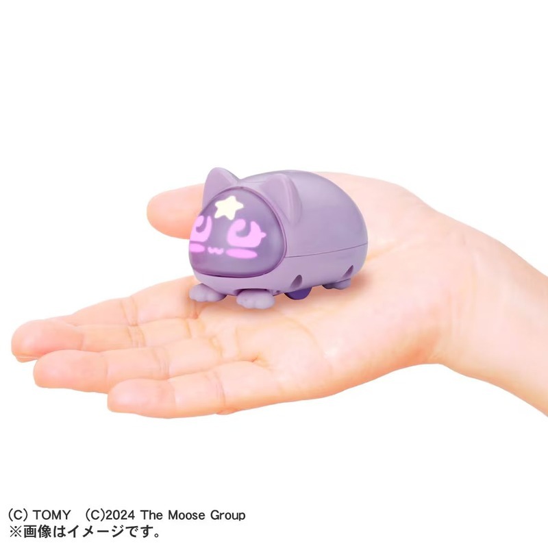 《 TAKARA TOMY 》 迷你電子寵物2-紫色貓咪