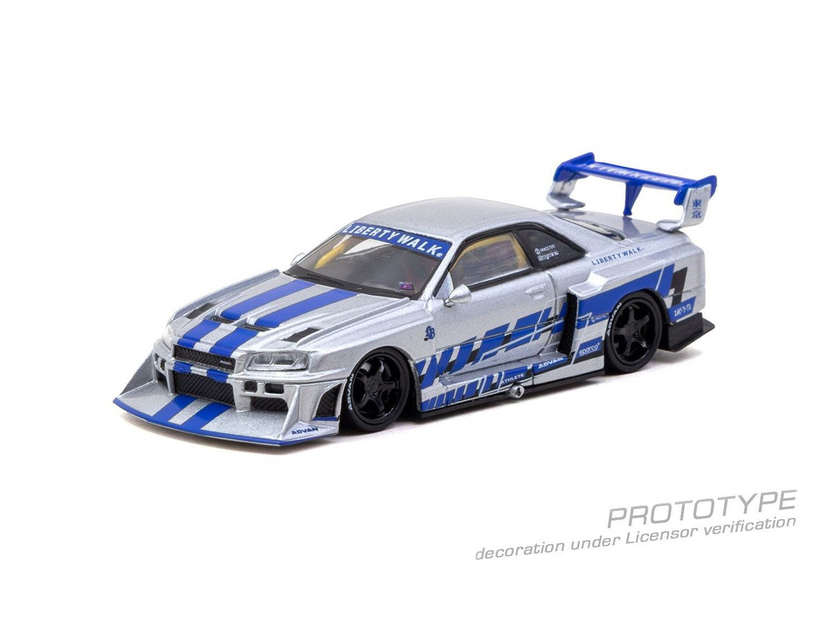 [預訂] Tarmac Works 日產LB-ER34 Super Silhouette SKYLINEMGMINI