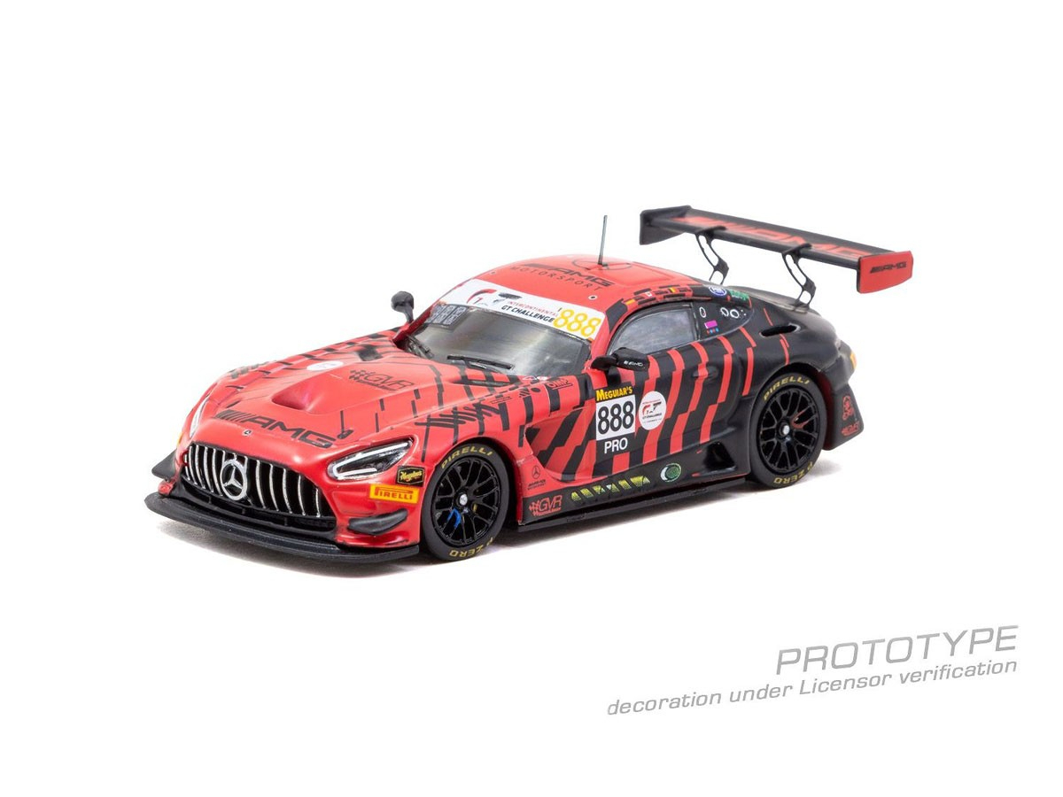 [預訂] Tarmac Works 平治Mercedes-AMG GT32026年巴瑟斯特12小時耐力賽 冠軍車 車手Maro Engel / Mikaël Grenier / Maxime Martin