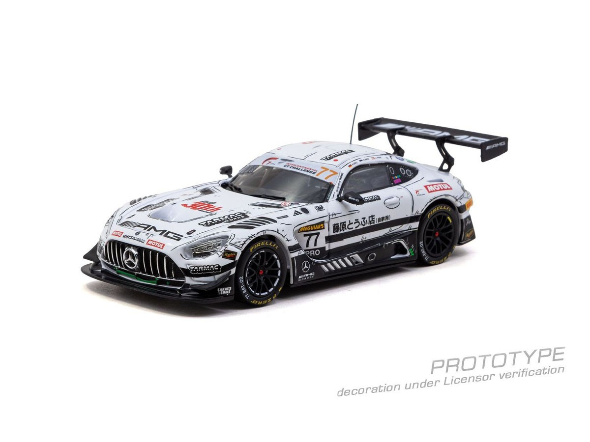 [預訂] Tarmac Works 1/43 平治Mercedes-AMG GT32026年巴瑟斯特12小時耐力賽Craft-Bamboo Racing 車隊 車手Ralf Aron / Lucas Auer / Maximilian Götz