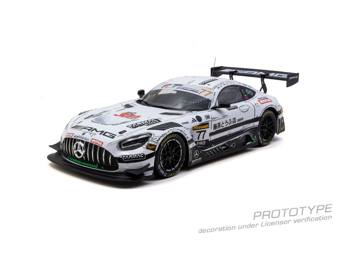 [預訂] Tarmac Works 平治Mercedes-AMG GT32026年巴瑟斯特12小時耐力賽Craft-Bamboo RacingRalf Aron / Lucas Auer / Maximilian Götz