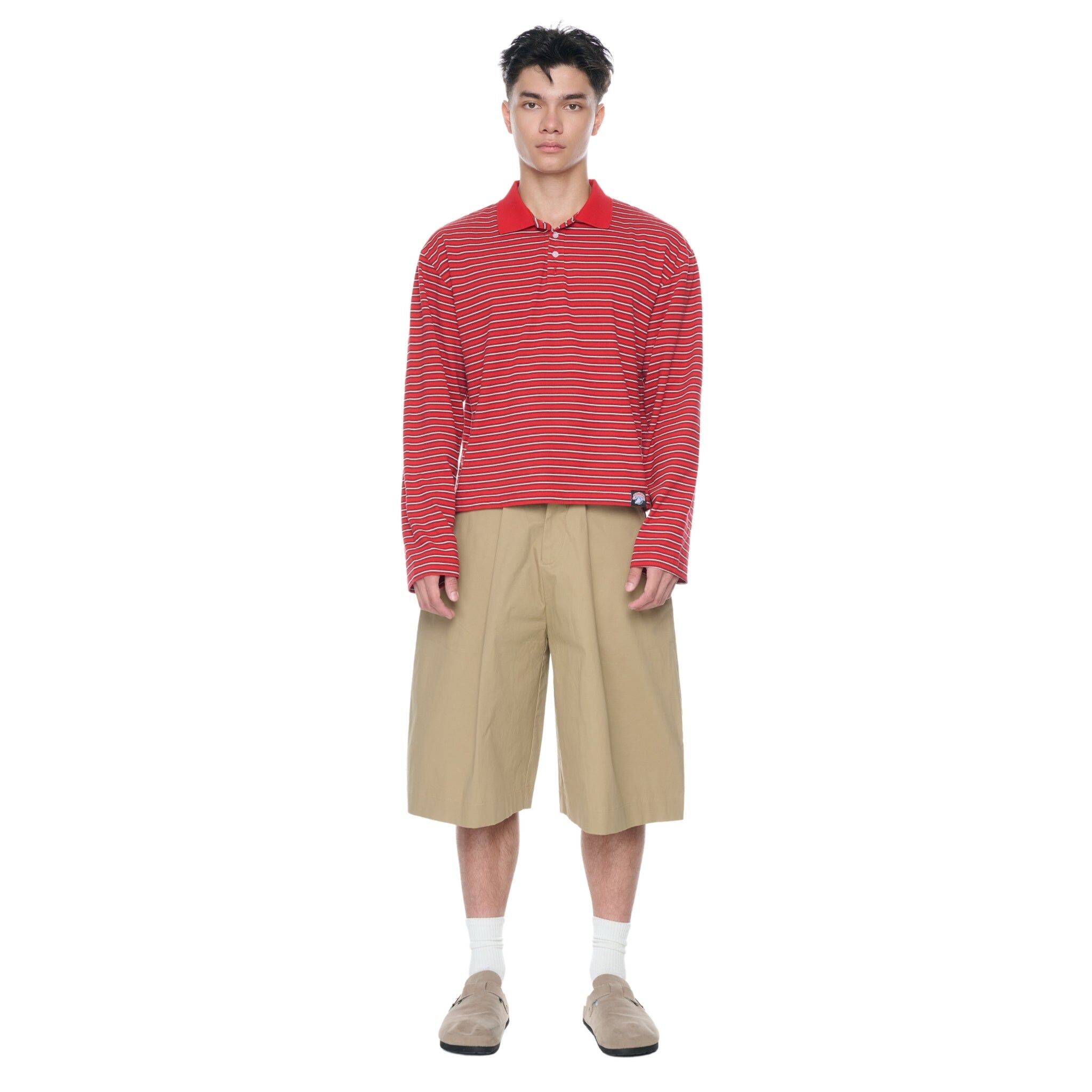 『越南連線🇻🇳』PushPush - 寬條紋 POLO 衫 OLLY STRIPED POLO TEE