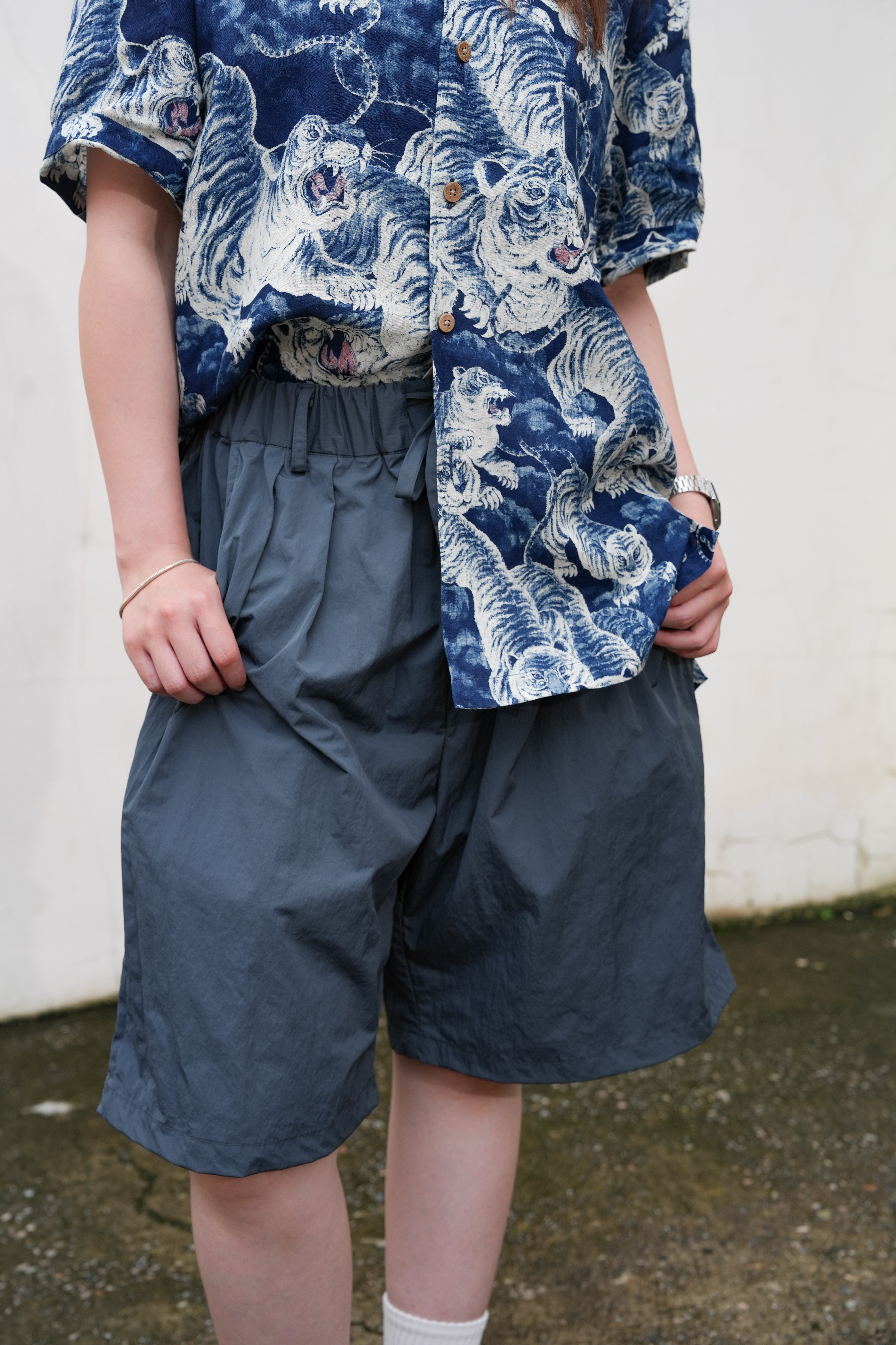 M.Humberstone | BAGGY HALF PANTS