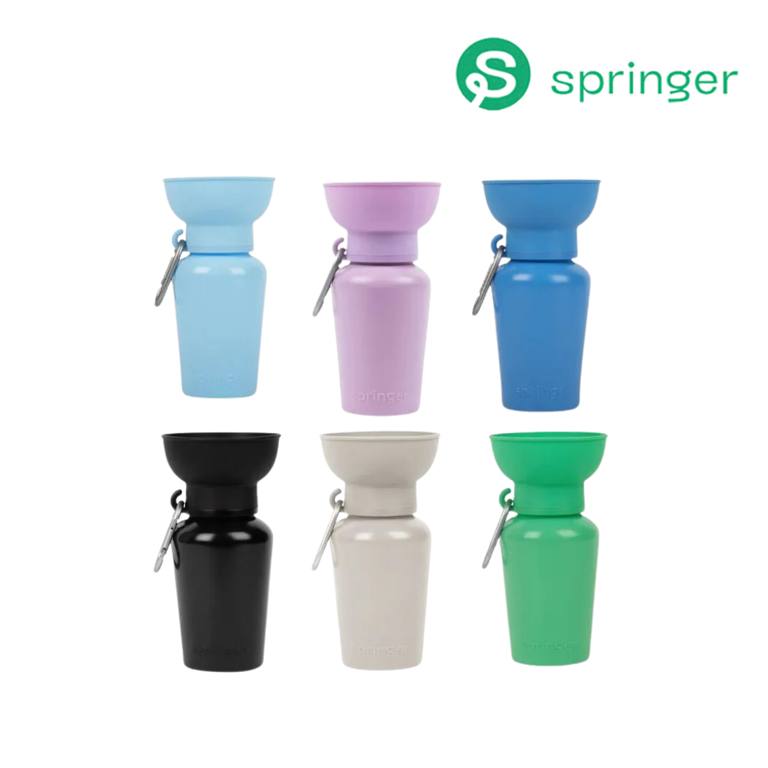 Springer 寵物經典外出水壺(摺疊款) 590ml