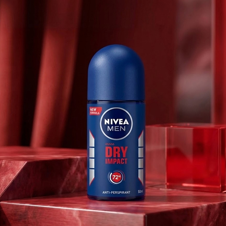 【NIVEA 妮維雅】男士止汗爽身乳液乾適活力系列50ml(新舊包裝輪替中)