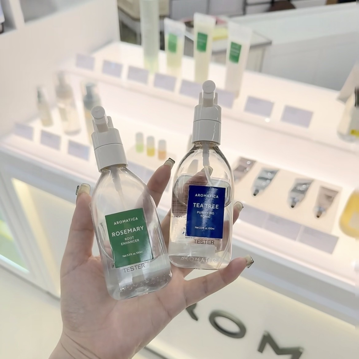 韓國 AROMATICA 純素植萃頭皮噴霧系列