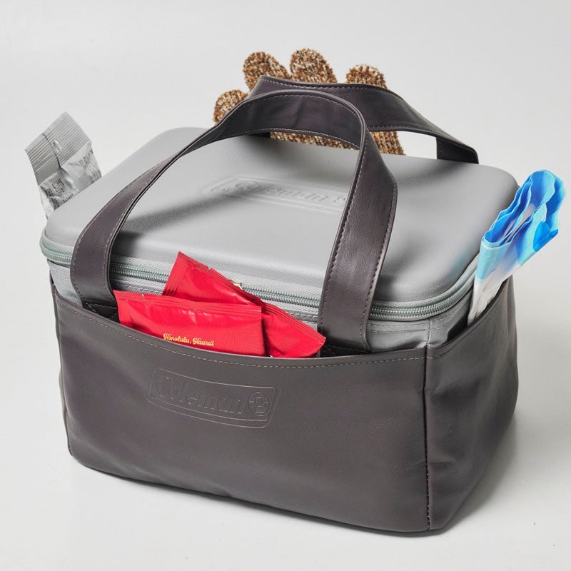 【日本限時連線代購】Coleman Brand Book 50周年限定 保冷袋 灰 350ml