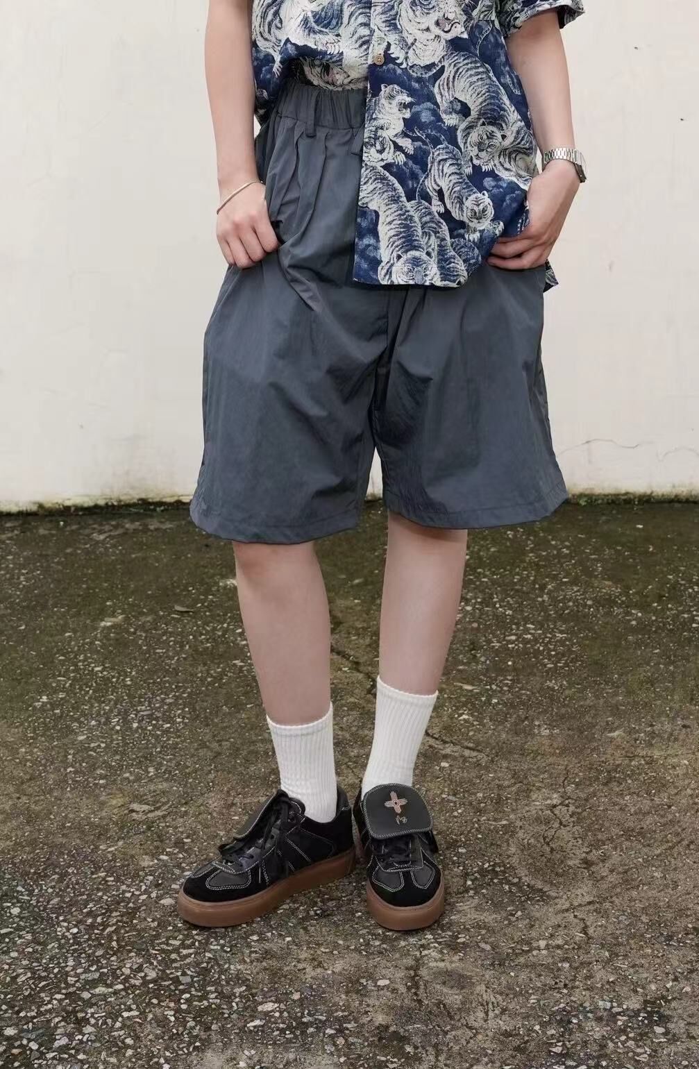 M.Humberstone | BAGGY HALF PANTS