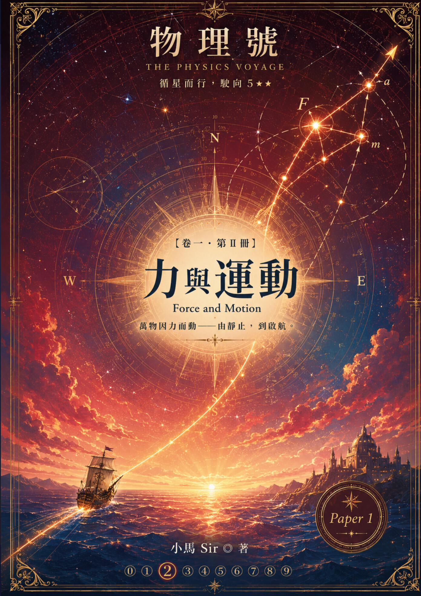 物理號 THE PHYSICS VOYAGE - 卷一 第II冊 力與運動 Force and Motion