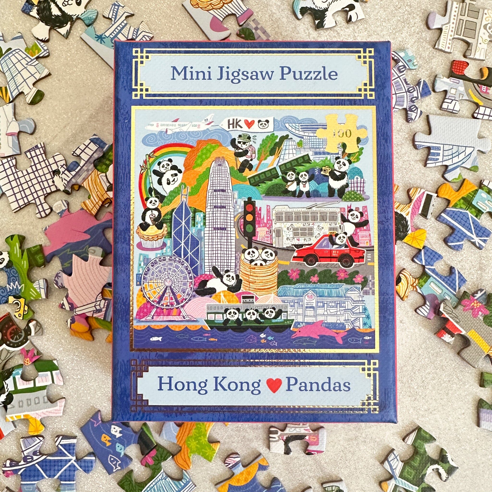 THE LION ROCK PRESS 100 塊旅行裝拼圖：熊貓