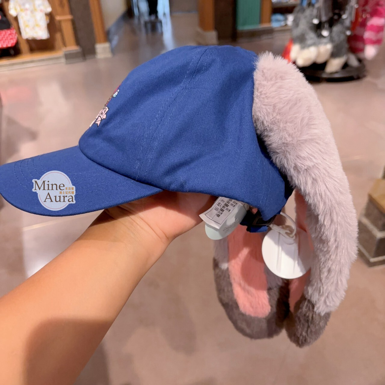 哈茱蒂 Judy 兔 立體耳朵 造型 棒球帽 帽子 動物方城市 Zootopia -上海迪士尼樂園