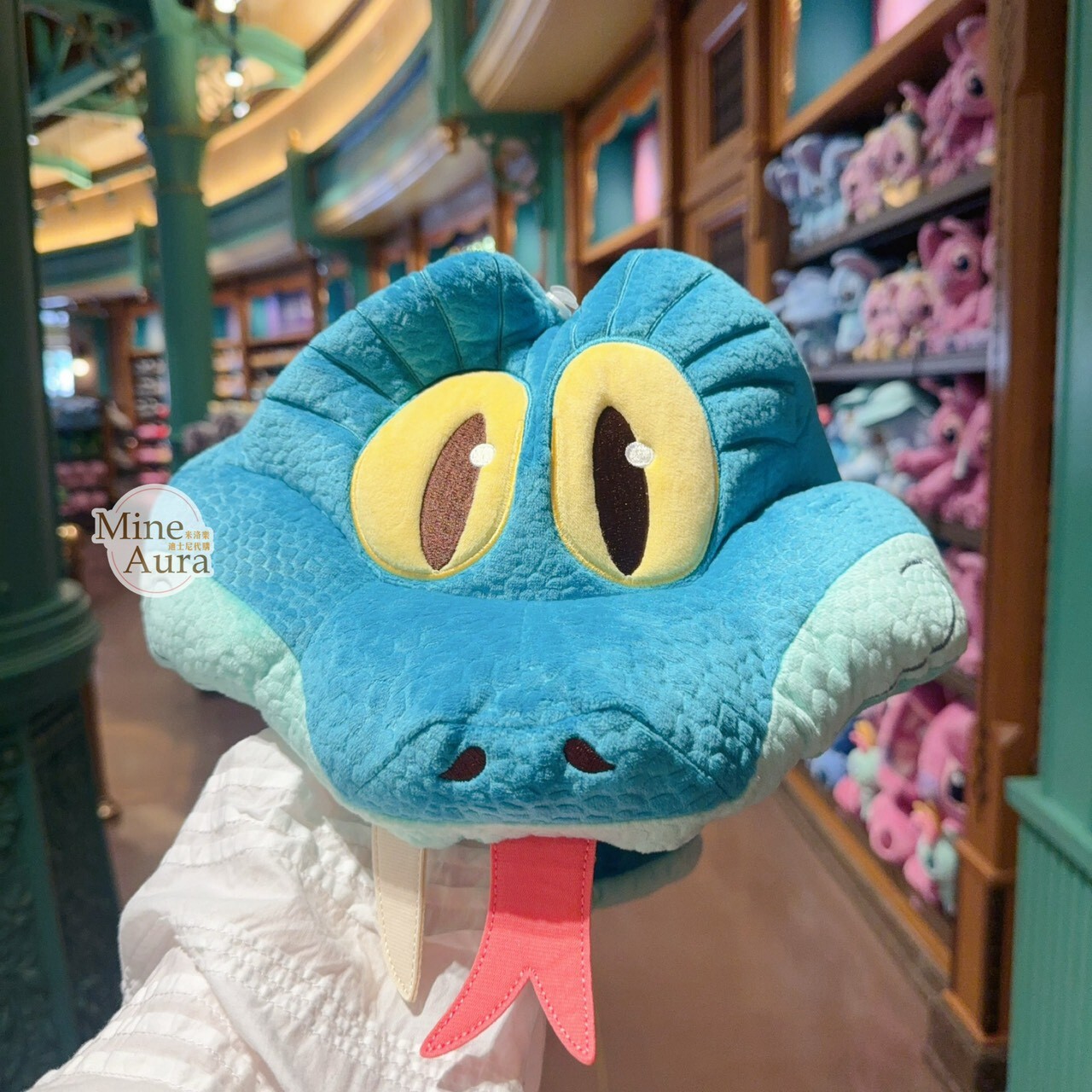 佘蓋瑞 Gary De'Snake 蛇蛇 大頭 小身體 造型帽 棒球帽 帽子 動物方城市 Zootopia -上海迪士尼樂園