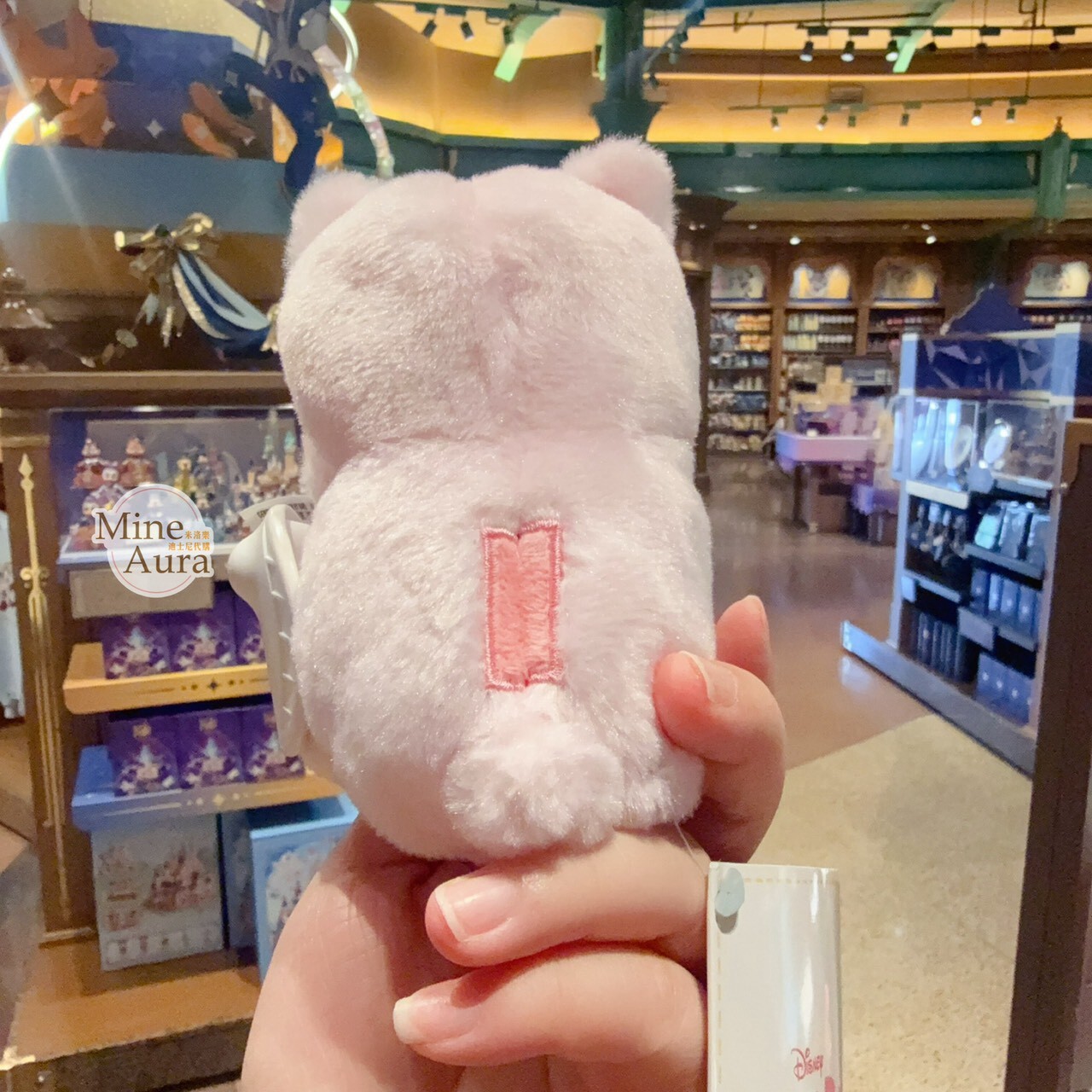 迷你寶寶系列 火腿豬 Ham 磁鐵 坐肩 絨毛 娃娃 公仔 玩具總動員 Toy Story -上海迪士尼樂園