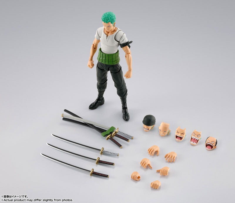 特價 全新 萬代 SHF 羅羅亞 索隆 冒險的黎明 航海王 海則王 可動完成品