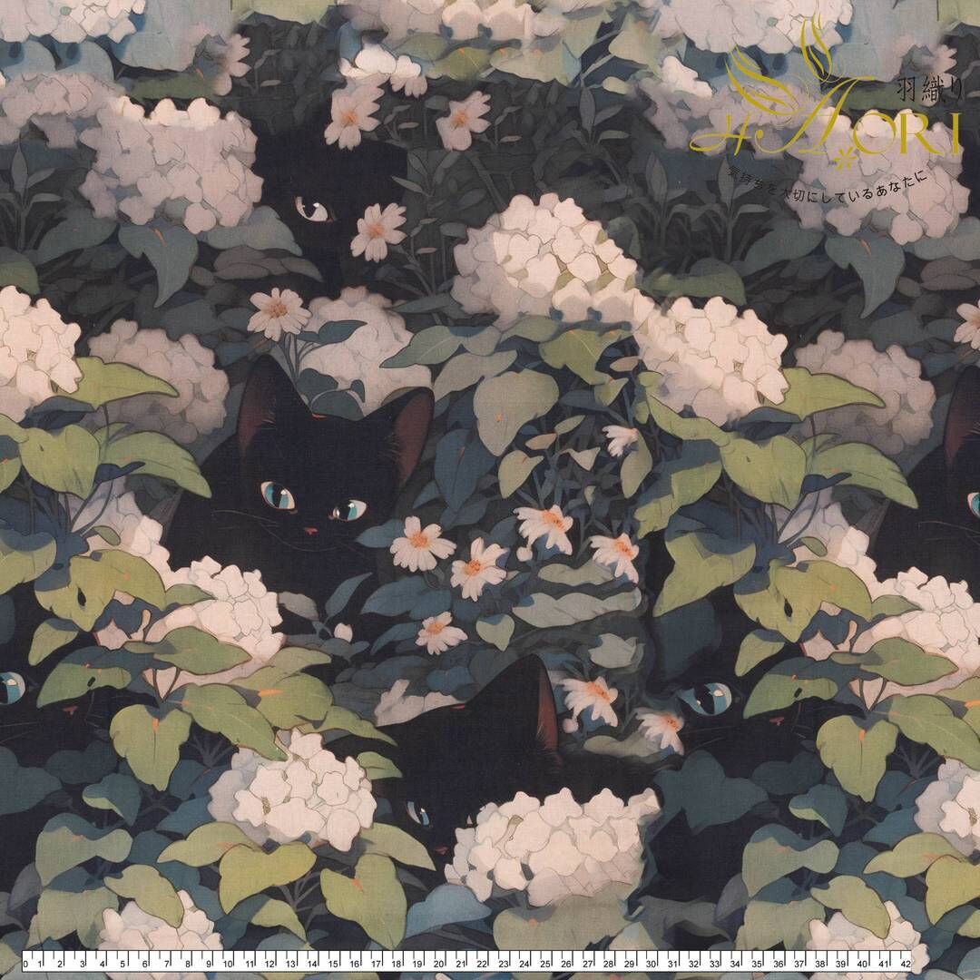 花影黑貓 260705-002（一單位爲50公分）