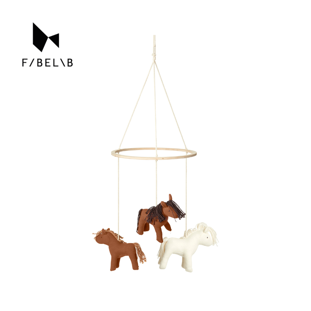 Fabelab 嬰兒床吊飾 小馬兒