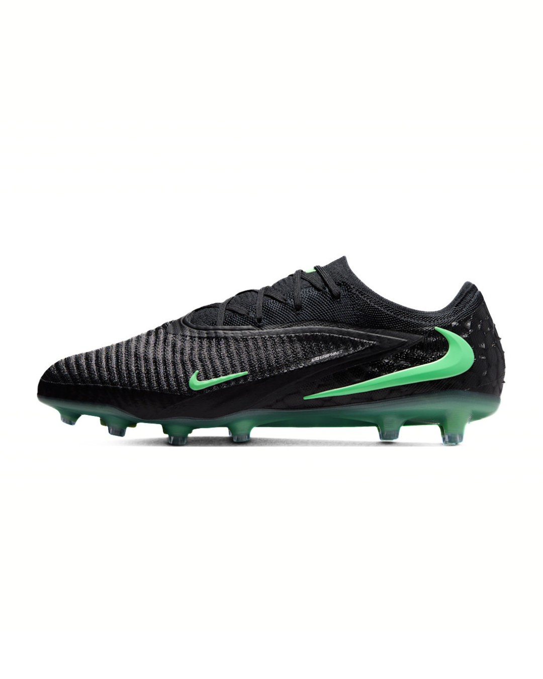 NIKE Phantom 6 Low Elite AG-PRO 黑綠色 草地/仿草足球鞋