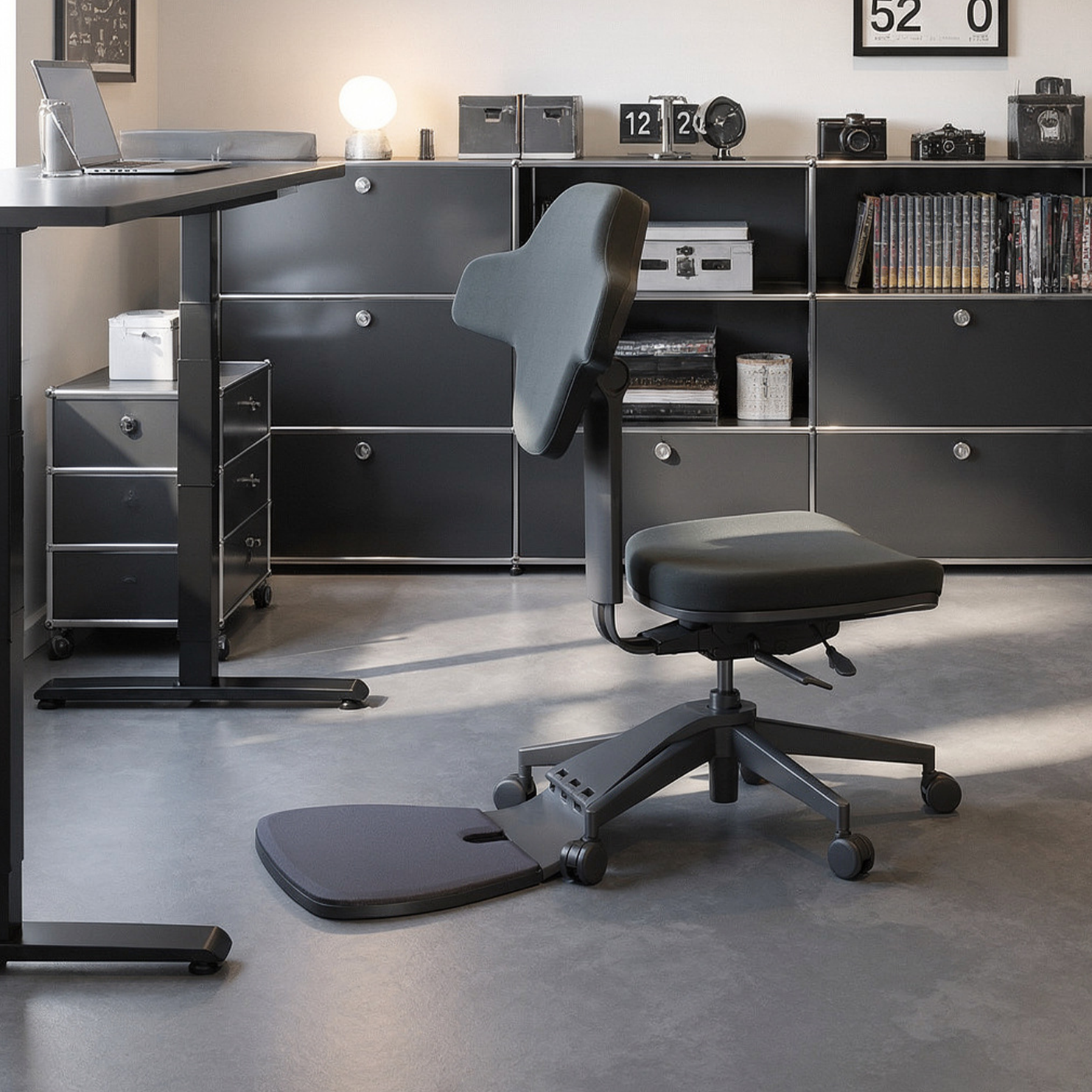 NEWTRAL Standing Mate 站立專用馬鞍椅 - 電動升降桌完美配搭