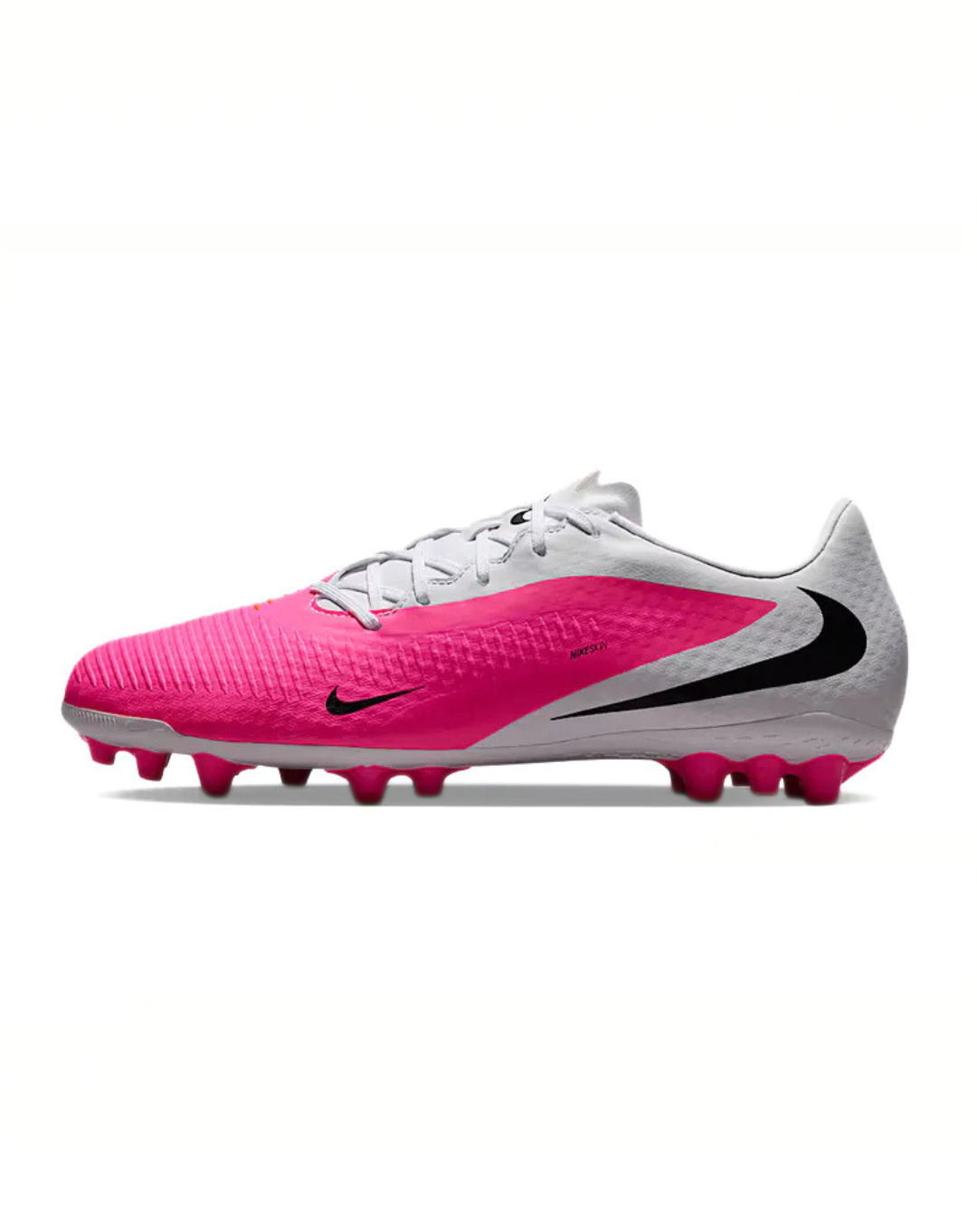NIKE PHANTOM 6 LOW ACAD AG 仿草/草地足球鞋 白粉色