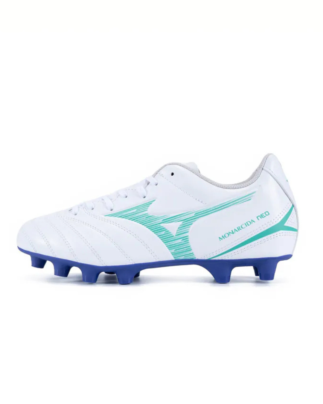 MIZUNO MONARCIDA NEO III SELECT 仿草/草地足球鞋 白綠色