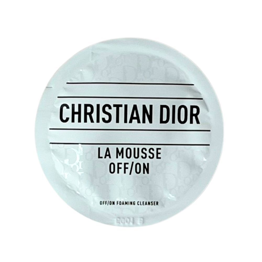 Dior 迪奧 極淨舒緩潔顏慕斯 3ml PP包 體驗包 旅行小樣