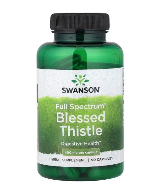 代購 Swanson Vitamins, Full Spectrum®, Blessed Thistle, 400 mg, 90 Capsules