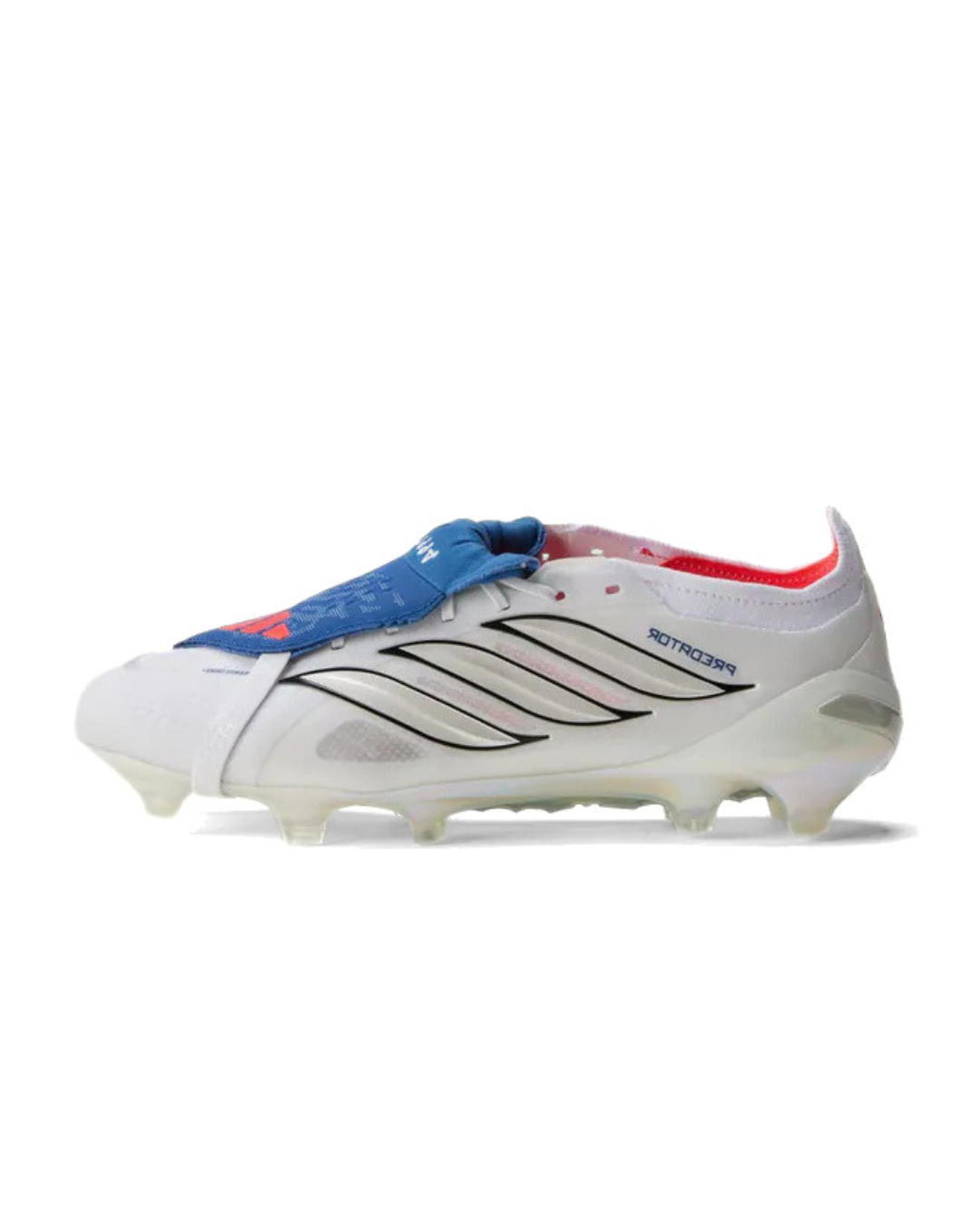 Adidas Predator Elite FT FG Bellingham 仿草/草地足球鞋 白銀色